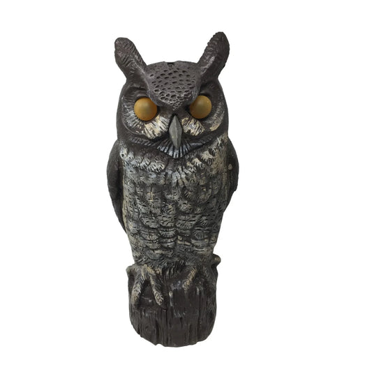 Dalen Products Life Sized Fake Owl Decoy for Outside - 16'' tall - A+ Stuff