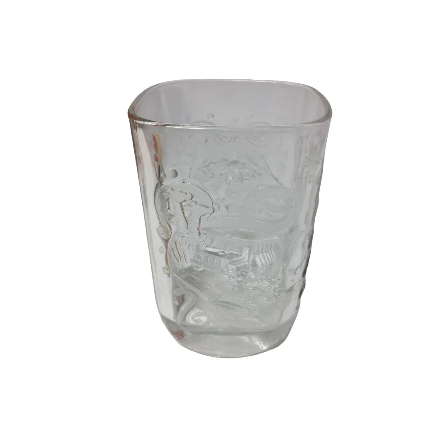 Disney World 2000 Animal Kingdom Mickey Mouse Glass Cup McDonalds Celebration - A+ Stuff