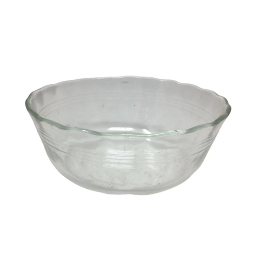 Vintage PYREX Clear Glass Bowl - 4.5'' wide, 2'' tall - A+ Stuff