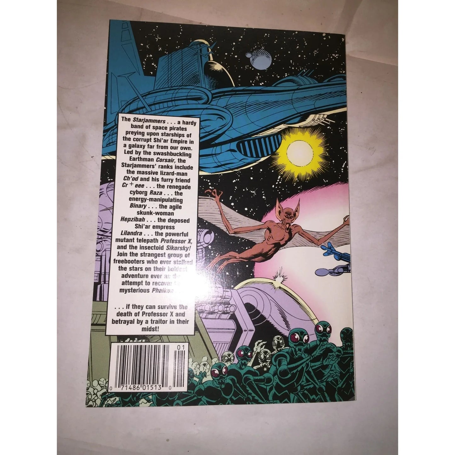 Marvel Comics X-Men Spotlight on Starjammers Vintage Comic Book - A+ Stuff