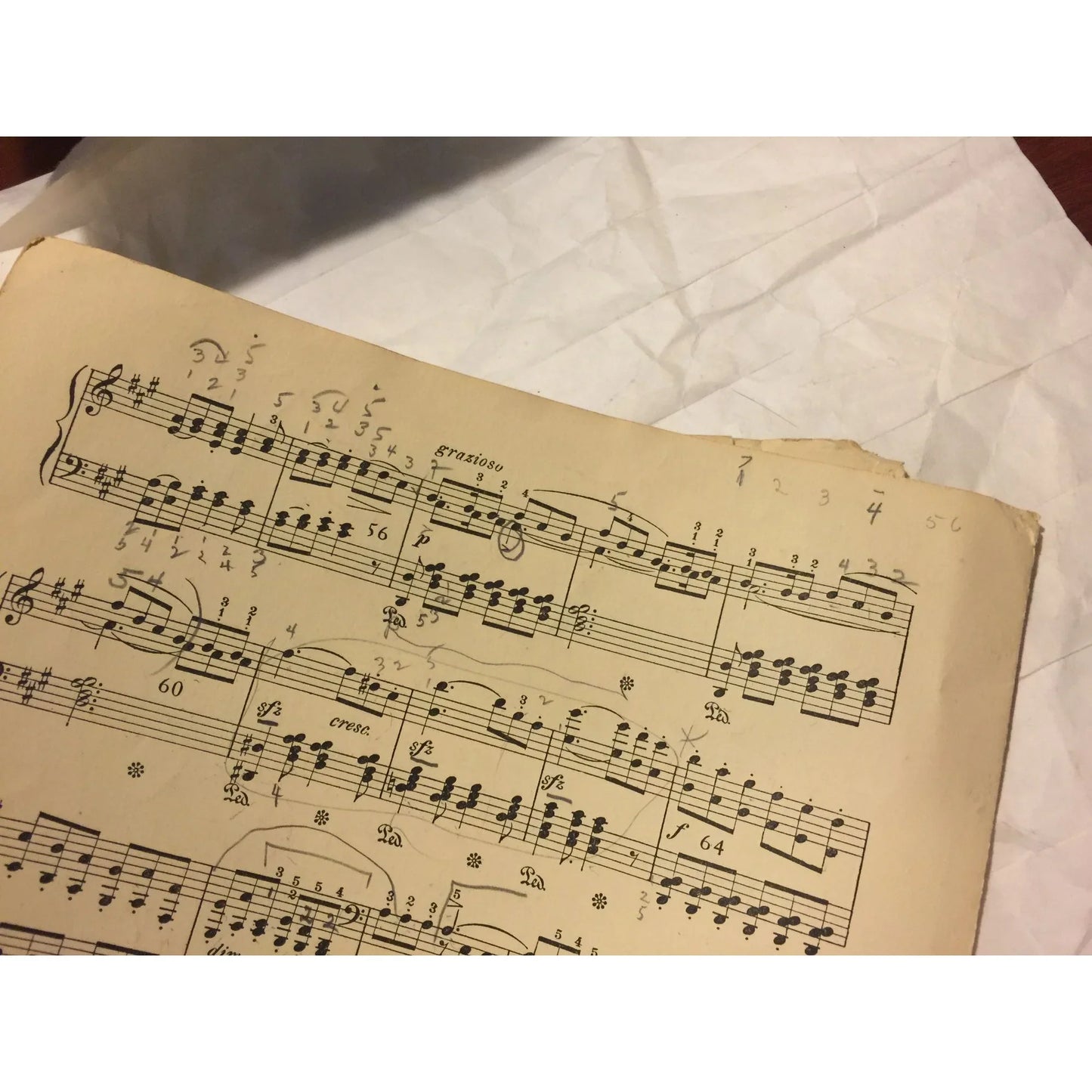 Vintage Sheet Music Hunting Song Op. 19, No. 3 by Felix Mendelssohn Bartholdy - A+ Stuff