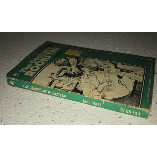 Vintage Club Series Paperback Book The Cocksure Rockstar By John Platt - A+ Stuff