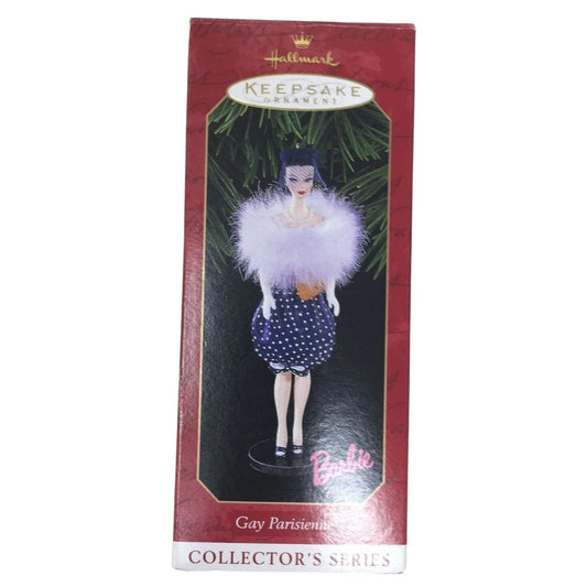 Vintage 1999 Hallmark Keepsake Ornament Gay Parisienne Barbie Christmas Ornament hallmark A+ Stuff