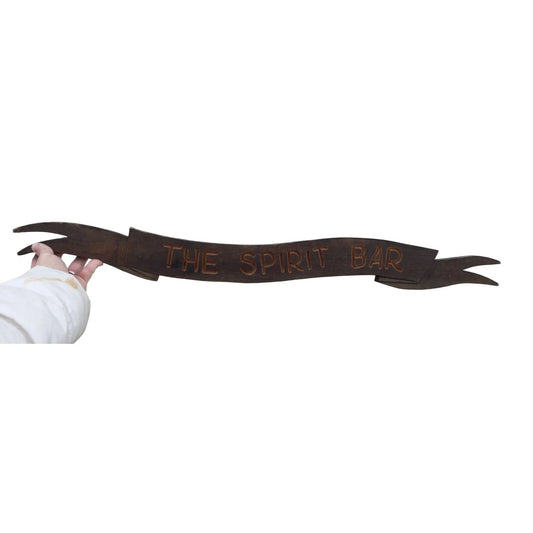 The Spirit Bar Carved Wooden Wall decor/Wall Hanging the spirit bar A+ Stuff
