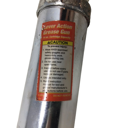 Lever Action Grease Gun 14oz. Cartridge Capacity A+ Stuff A+ Stuff