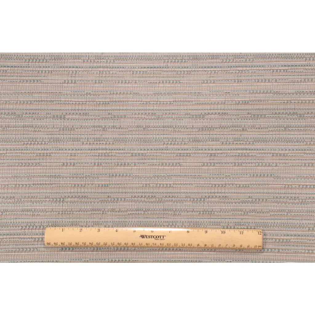 Phifertex Stripe Woven Vinyl Mesh Sling Chair Outdoor Fabric in Ocean ( 8 Yards ) - A+ Stuff