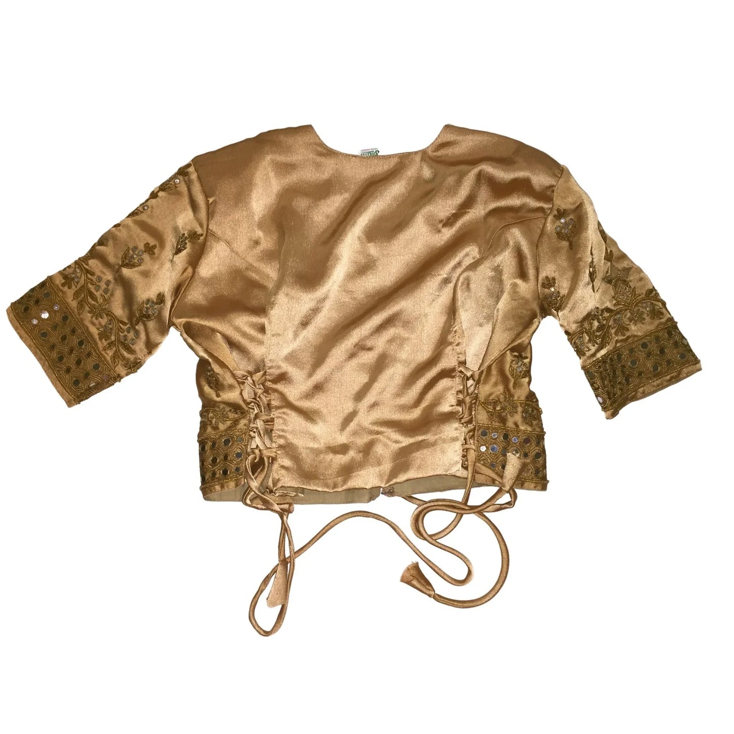Womens Shanti Vintage Saree Blouse/Choli From India - A+ Stuff
