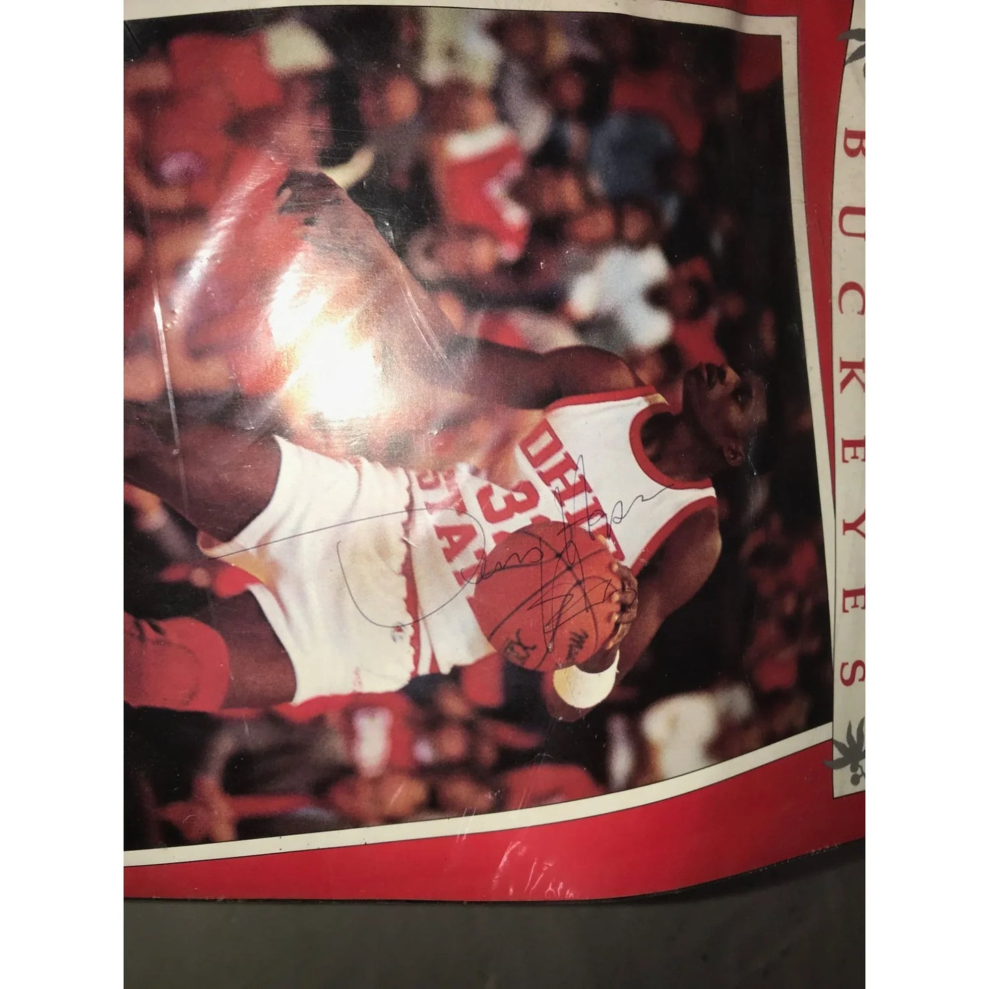 Vintage March 4, 1987 Ohio State Buckeyes vs Florida International Autographed Program - A+ Stuff