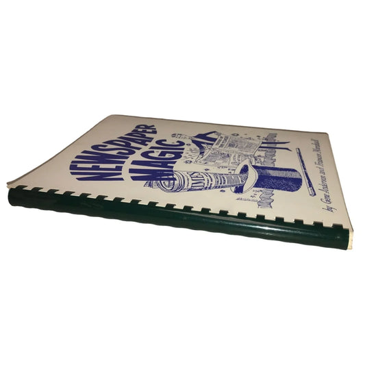 Newspaper Magic By Gene Anderson & Frances Marshall - A+ Stuff