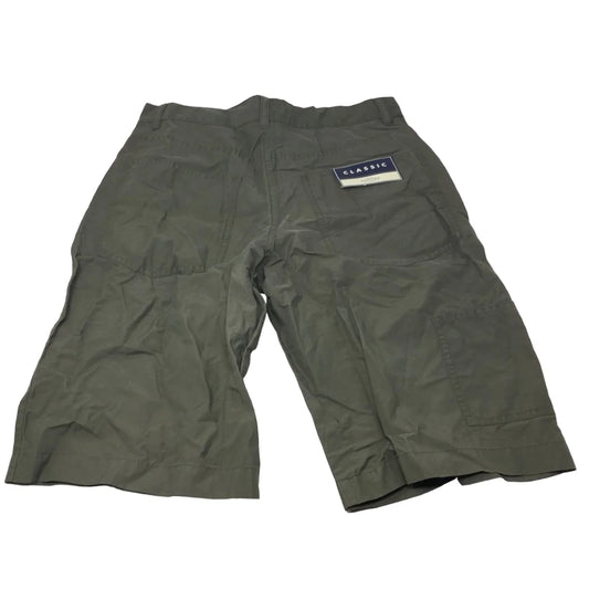 Boys Sonoma Olive Green Cargo Shorts Size 32 Husky New with Tags - A+ Stuff