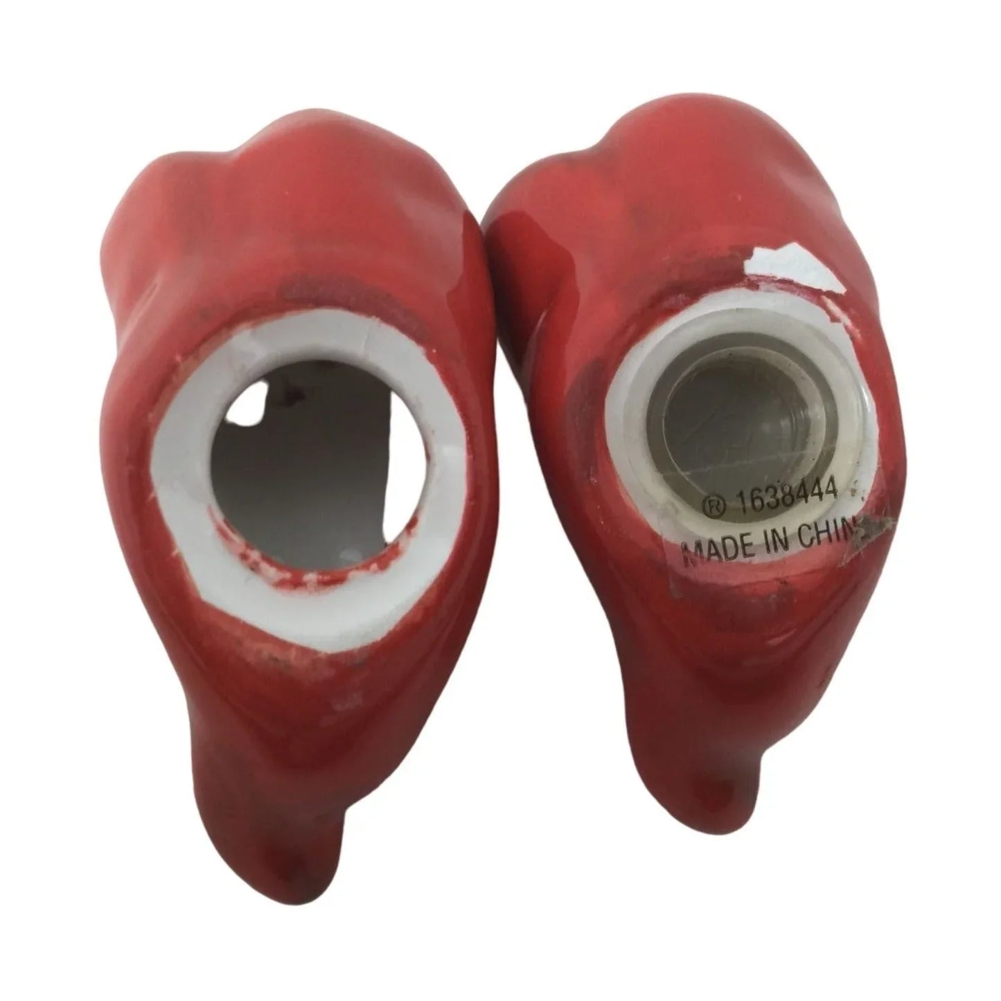 Small Red Chili Peppers Salt and Pepper Shaker Set- Red and Green A+ Stuff A+ Stuff