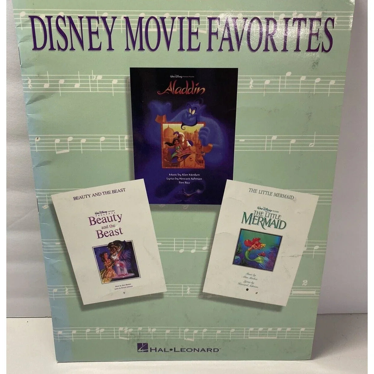 Vintage Disney Movie Favorites Music Song Book- Alto Saxophone - A+ Stuff