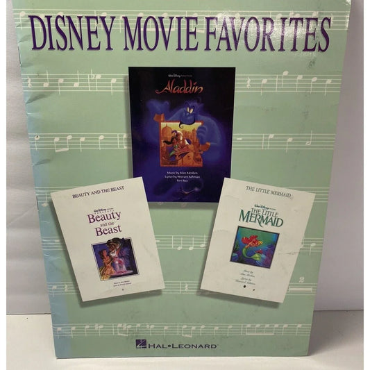Vintage Disney Movie Favorites Music Song Book- Alto Saxophone - A+ Stuff