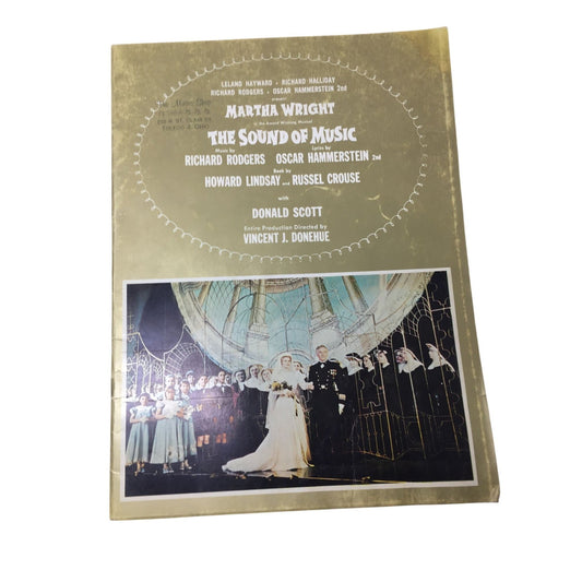 Souvenir Program from the Original Broadway Production of the Rodgers and Hammerstein Musical The Sound of Music A+ Stuff A+ Stuff SHEET MUSIC