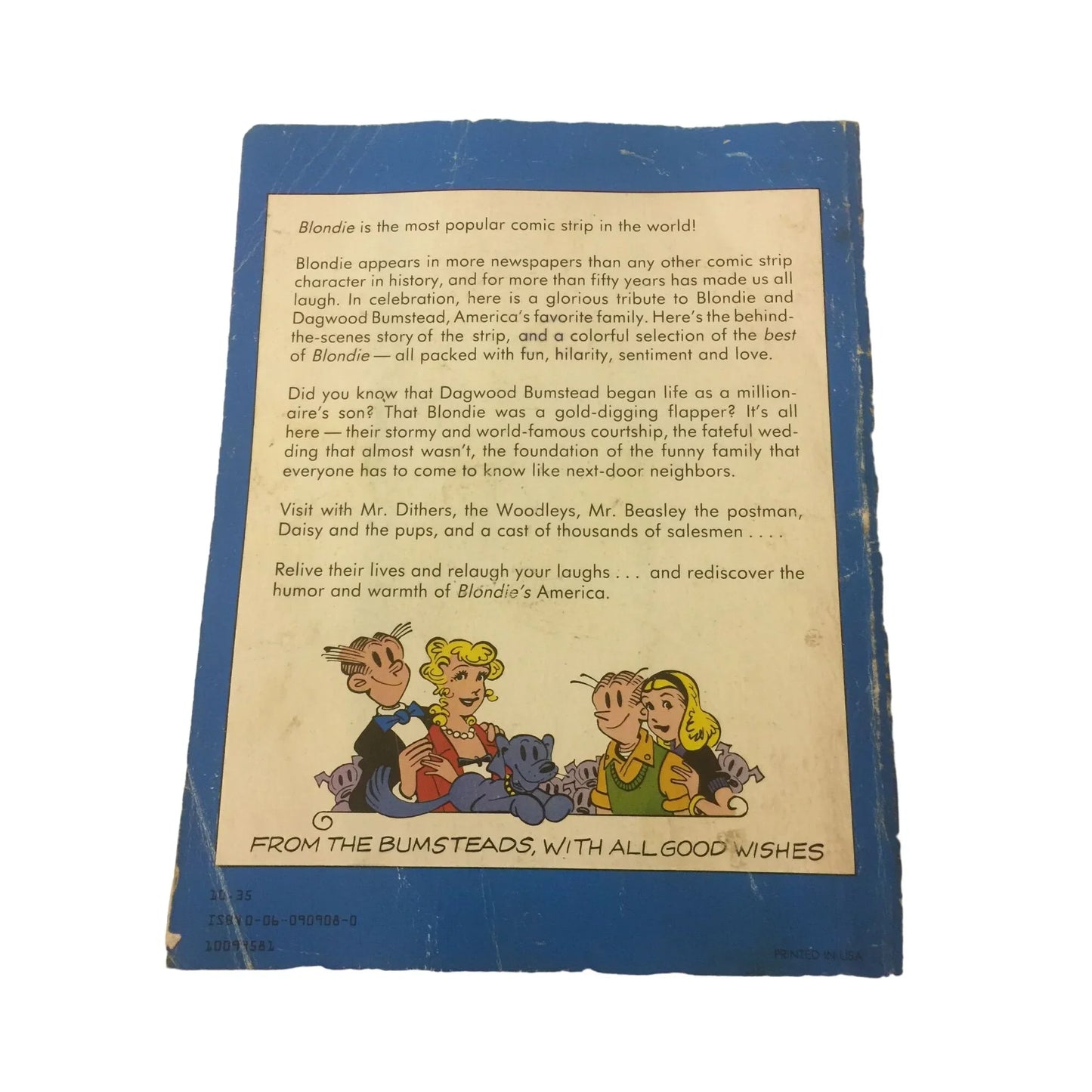 Blondie and Dagwood's America by Dean Young and Rick Marschall book - A+ Stuff