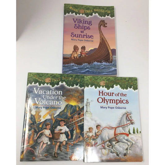 Magic Tree House Paperback Books (3) by Mary Pope Osborne - A+ Stuff