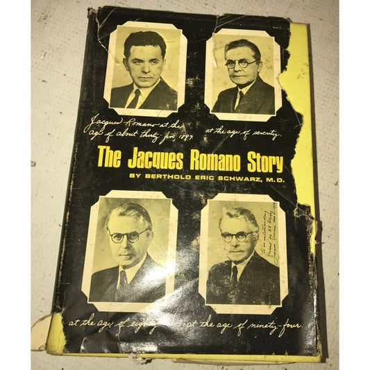The Jacques Romano Story Book By Berthold Eric Schwarz - A+ Stuff
