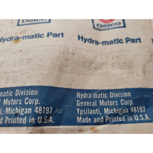 Delco Hydra-matic GM General Motors Parts New old Stock- 4 Plates in 1 original package gm, delco A+ Stuff