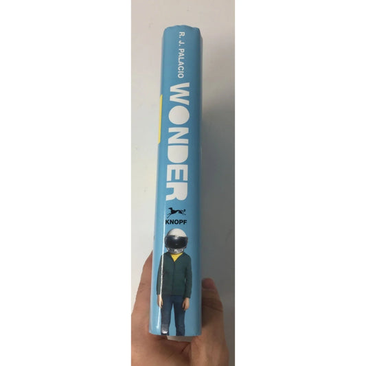 Wonder- Are You Ready To Meet Auggie Pullman? hardback book by R.J. Palacio - A+ Stuff