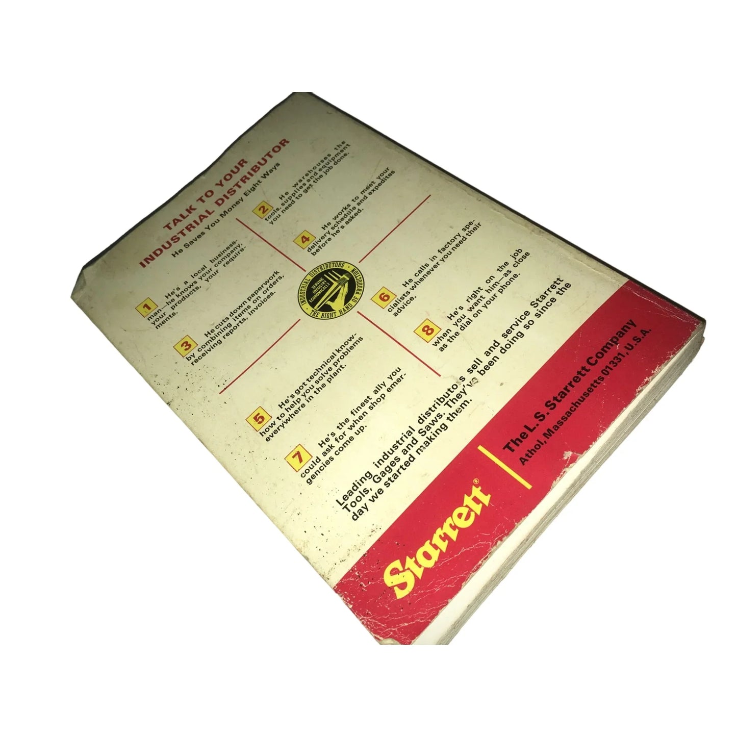 Starrett Tools World's Greatest Tool Makers 5th Edition Catalog 27 Book - A+ Stuff