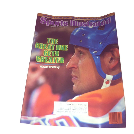 The Great One Gets Greater Wayne Gretzky Sports Illustrated Vintage Magazine - A+ Stuff