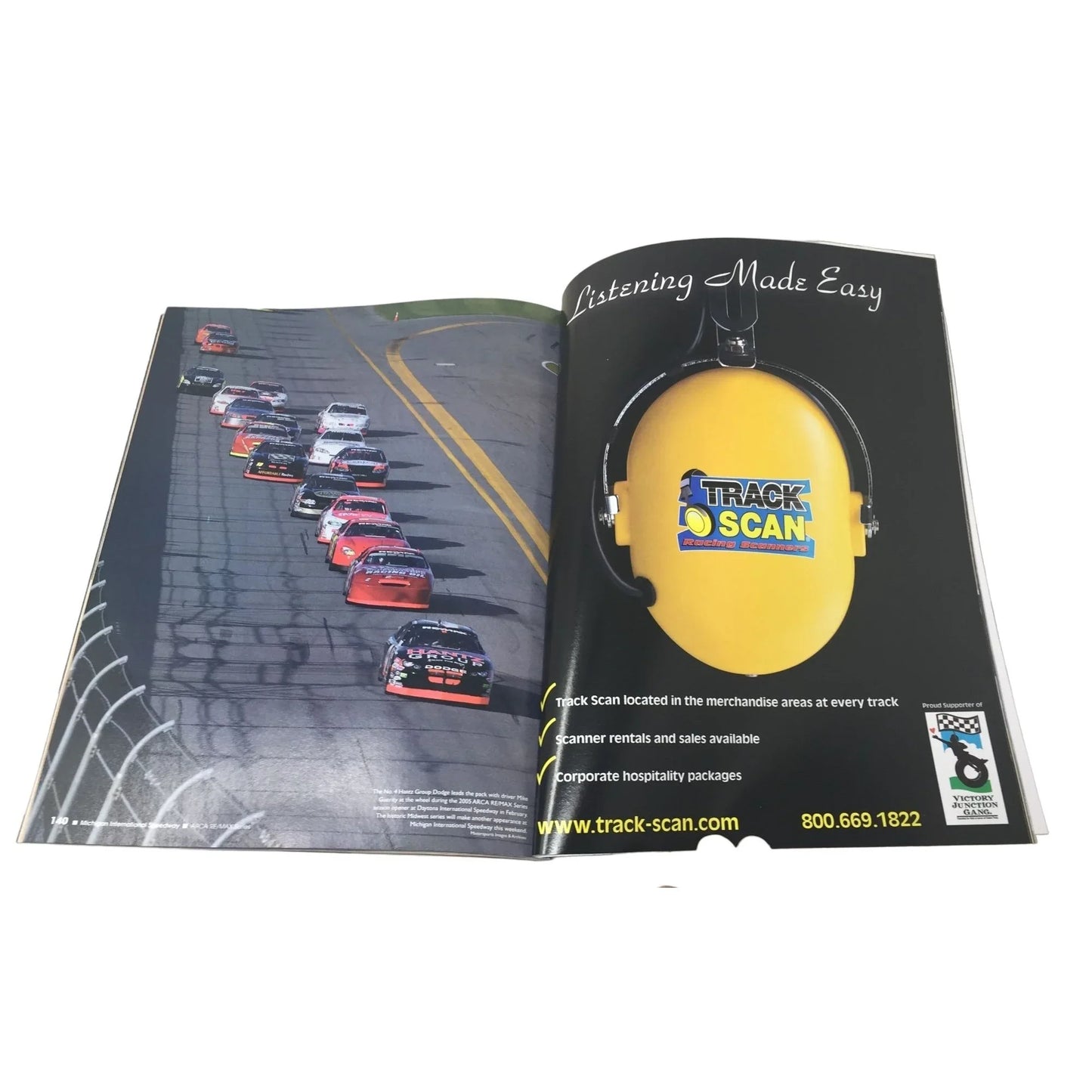 Pitnote Press & Michigan International Speedway Program Guide Aug 2005 GFS 400 - A+ Stuff