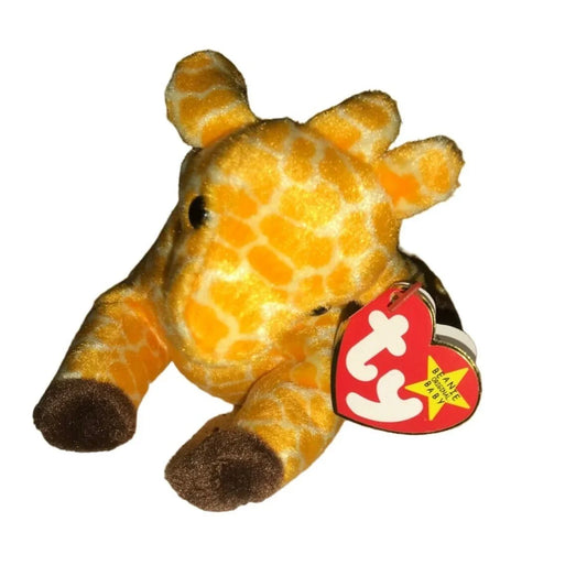 Vintage 1995 Twigs the Giraffe TY Beanie Baby with Tags - A+ Stuff