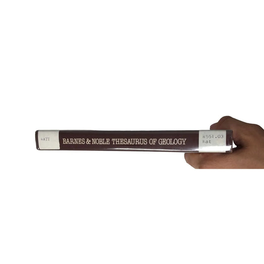 Barnes and Noble Thesaurus of Geology Hardcover Book - A+ Stuff