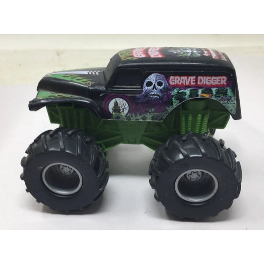 Hot Wheels Monster Jam Grave Digger Rev N Go Power Mattel Wheels - A+ Stuff