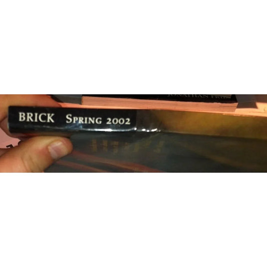 BRICK A Literary Journal Spring 2002 Vintage Paperback Book - A+ Stuff