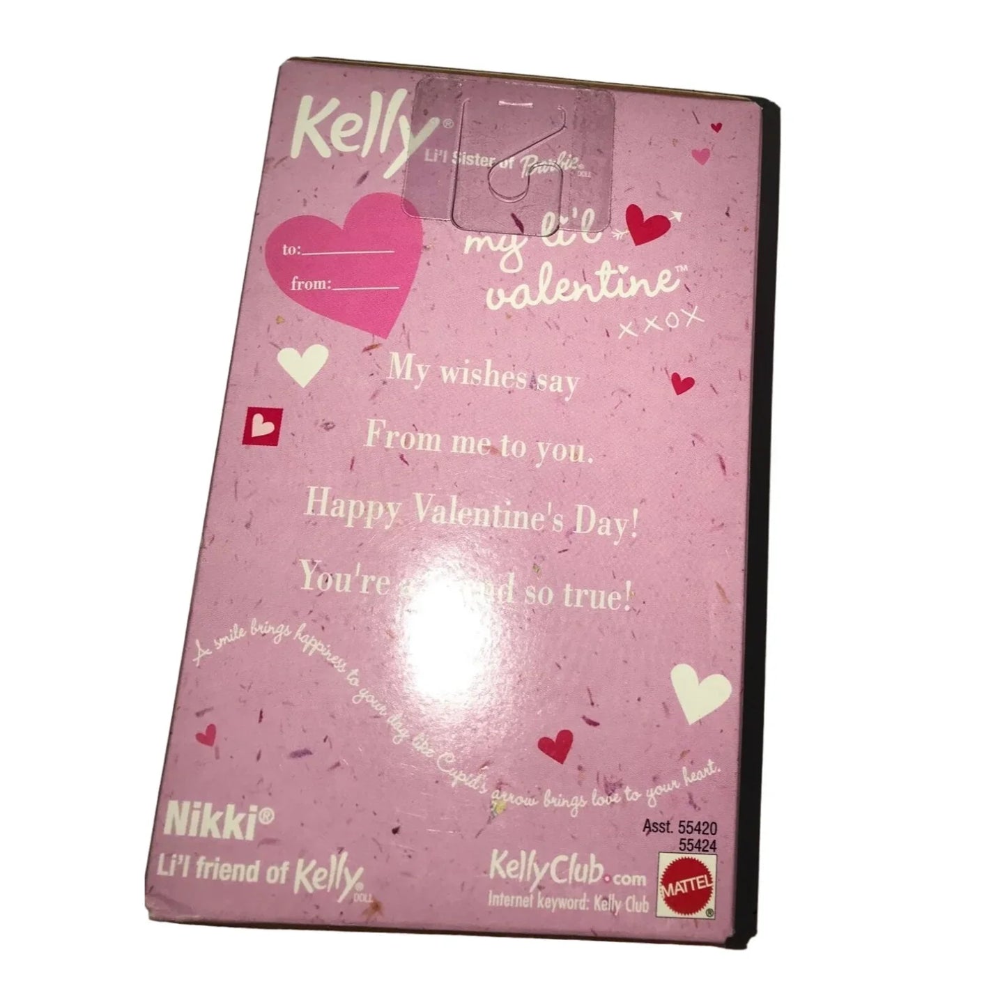 Nikki Li'l friend of Kelly "MY LI’L VALENTINE" DOLL 2001-Li'l Sister of Barbie - A+ Stuff