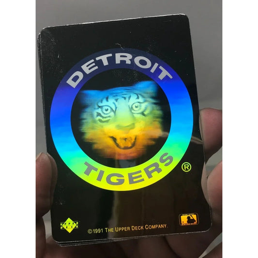 1991 Upper Deck Detroit Tigers Hologram Card A+ Stuff A+ Stuff