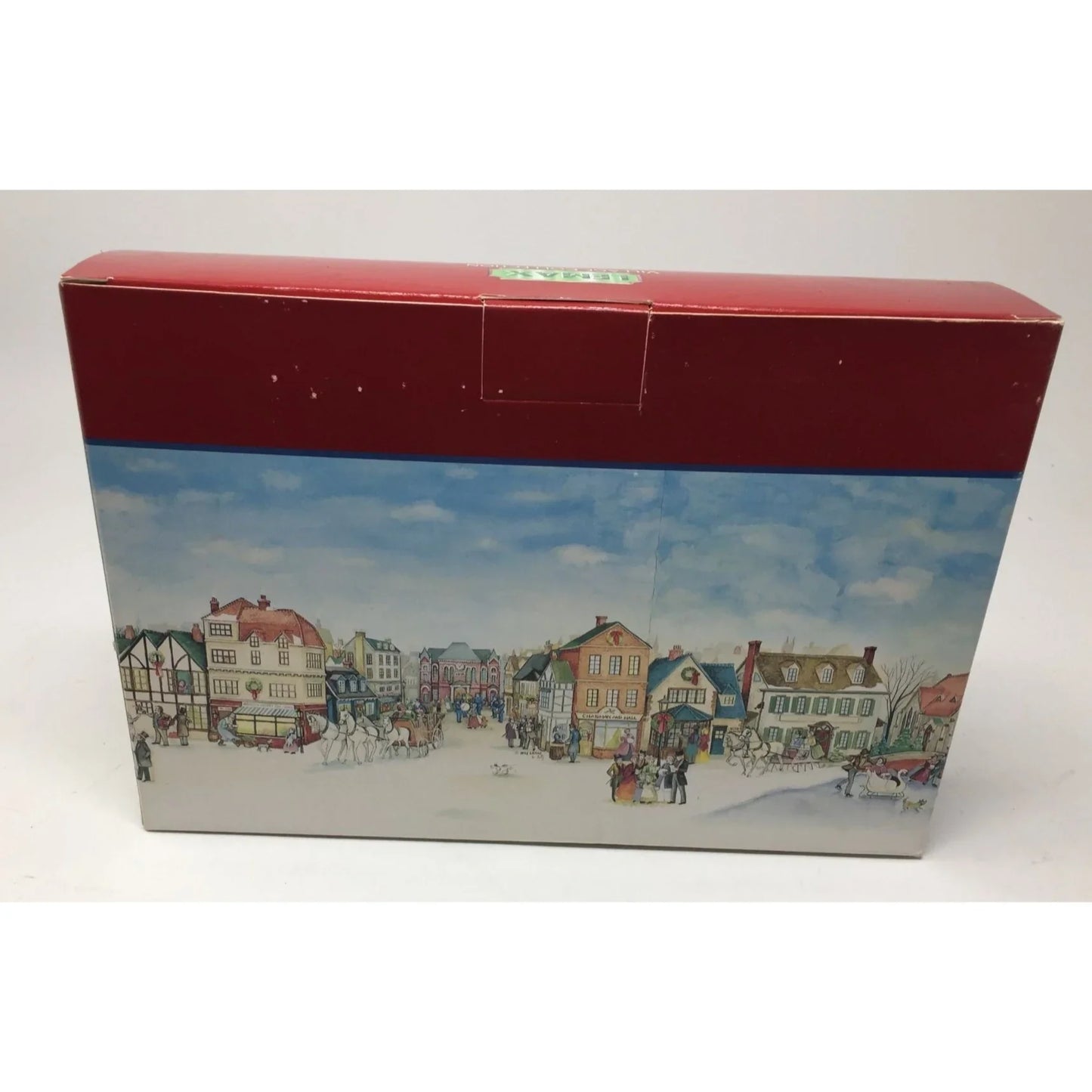 Lemax Village Collection Dickensvale Porcelain Brick Wall Set of 6 #23059 - A+ Stuff