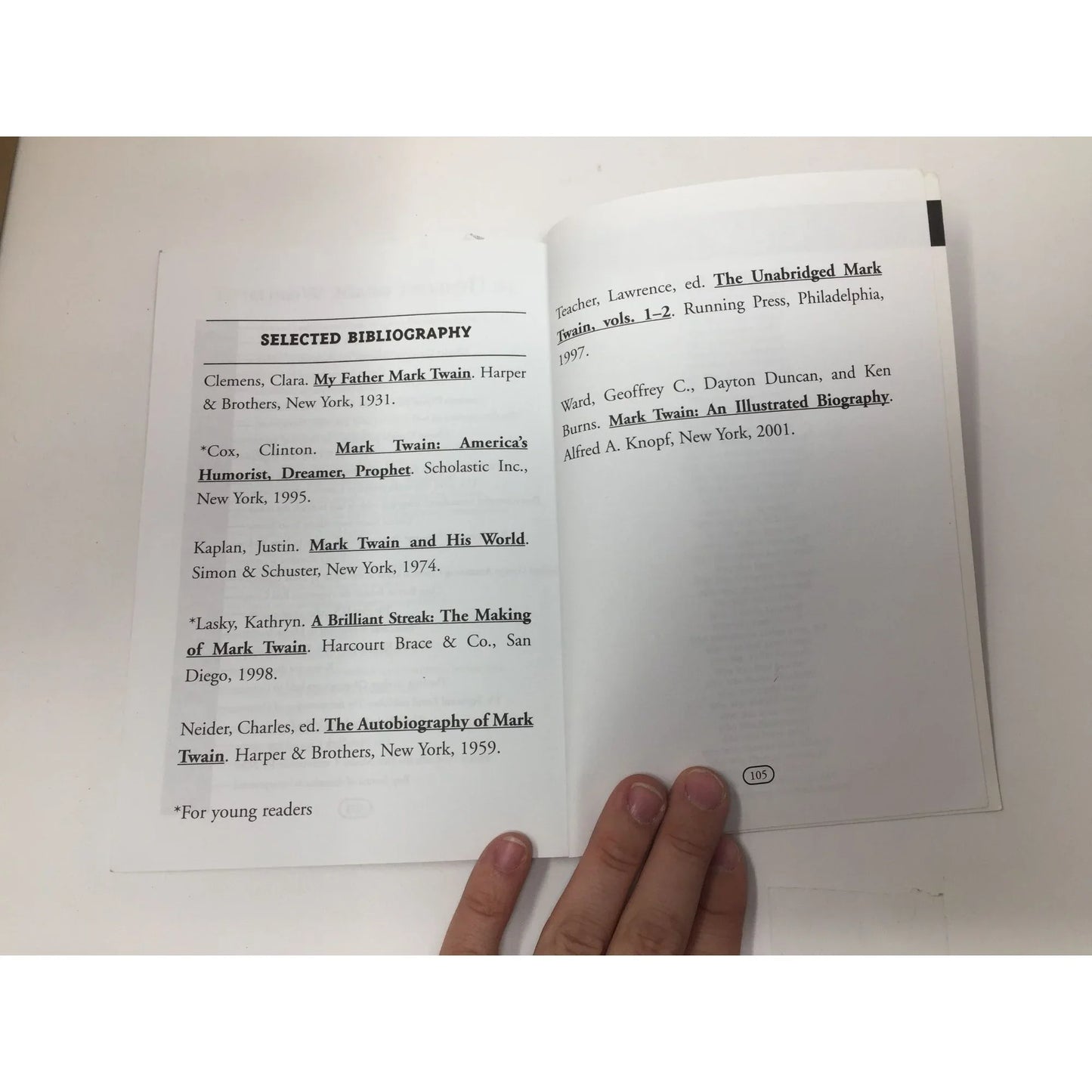 Who Was Mark Twain? book by April Jones Prince And John O'Brien - A+ Stuff