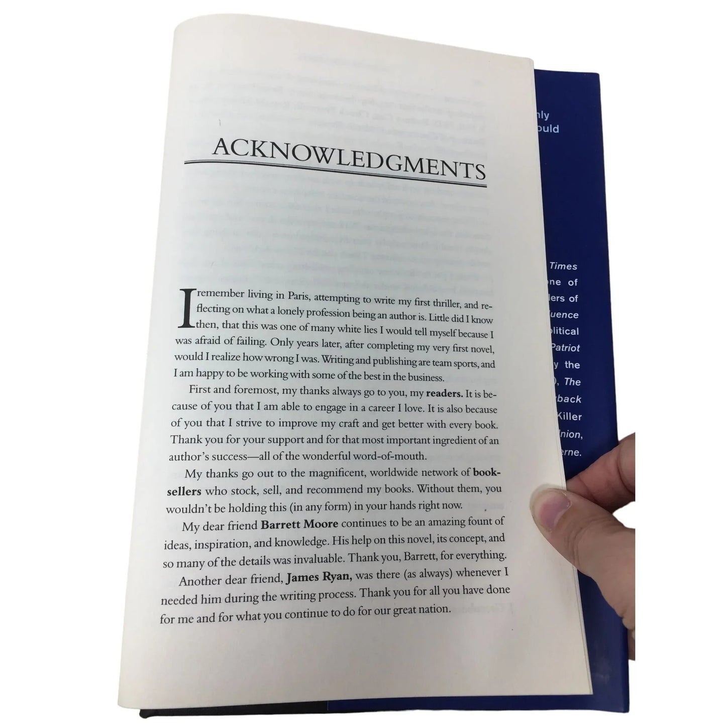 Black List by Brad Thor Hardcover Book - A+ Stuff