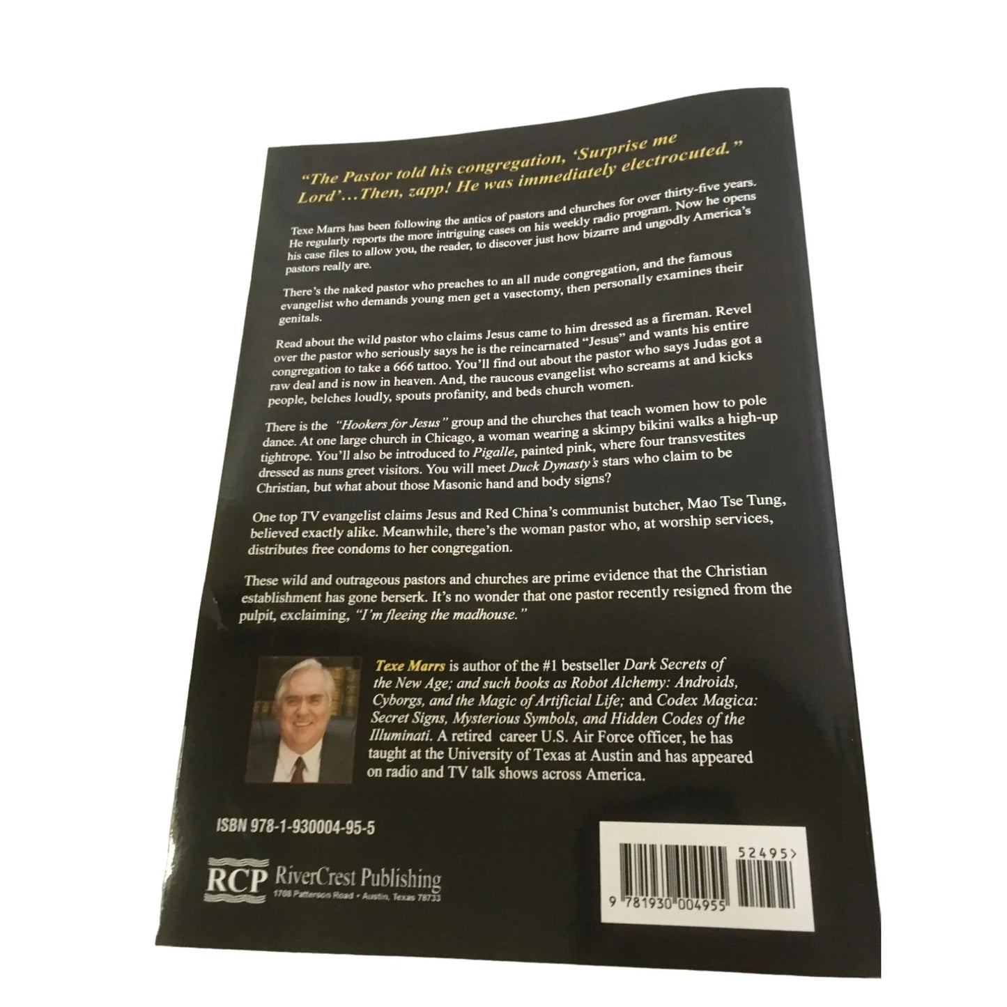 Pastors and Churches Gone Wild! Book by Texe Marrs - A+ Stuff