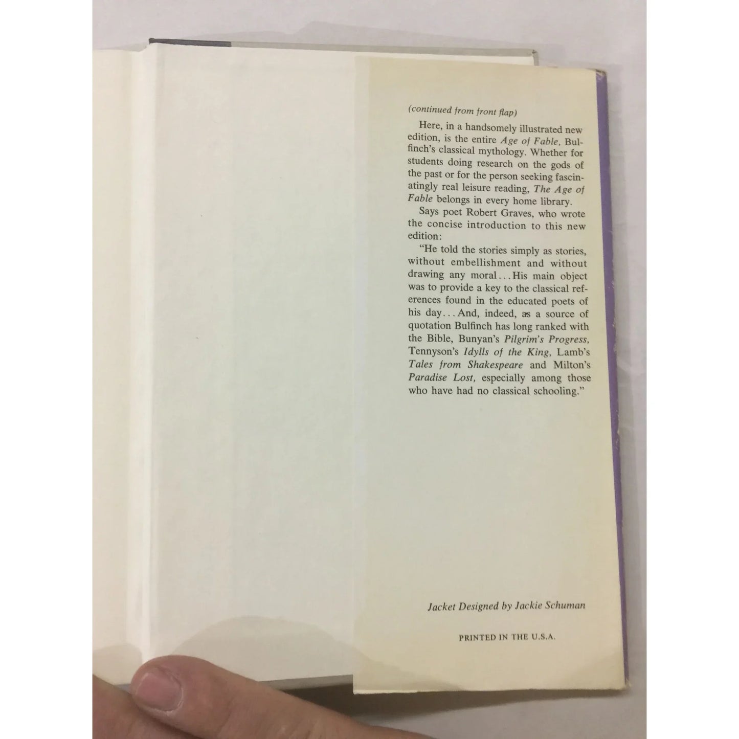 Bulfinch's Mythology Book by Robert Graves - A+ Stuff