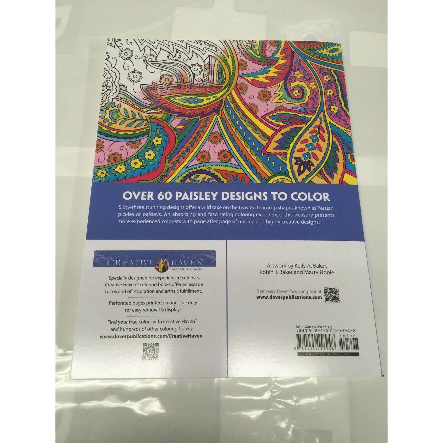 Creative Haven Paisley Designs Coloring Book - A+ Stuff