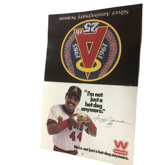 Vintage Collectible 25th Silver Anniversary Season Baseball Calendar