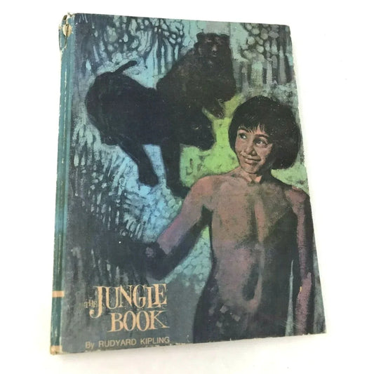THE JUNGLE BOOK - Vintage Book 968 - #5 - RUDYARD KIPLING Classic Children's Literature A+ Stuff A+ Stuff Books