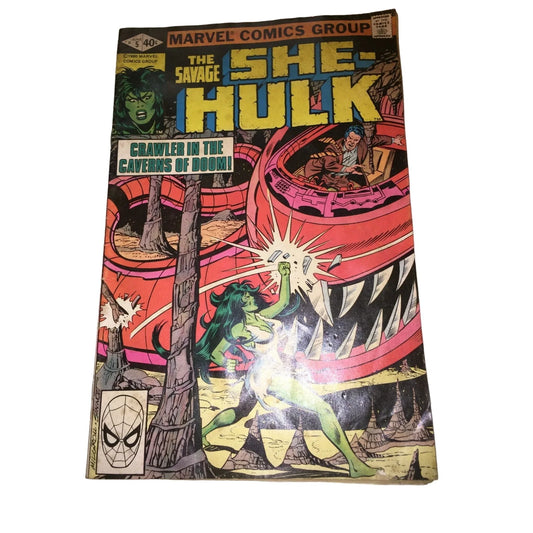 The Savage She-Hulk #5 - Marvel Comics 1980 Comic Book - A+ Stuff