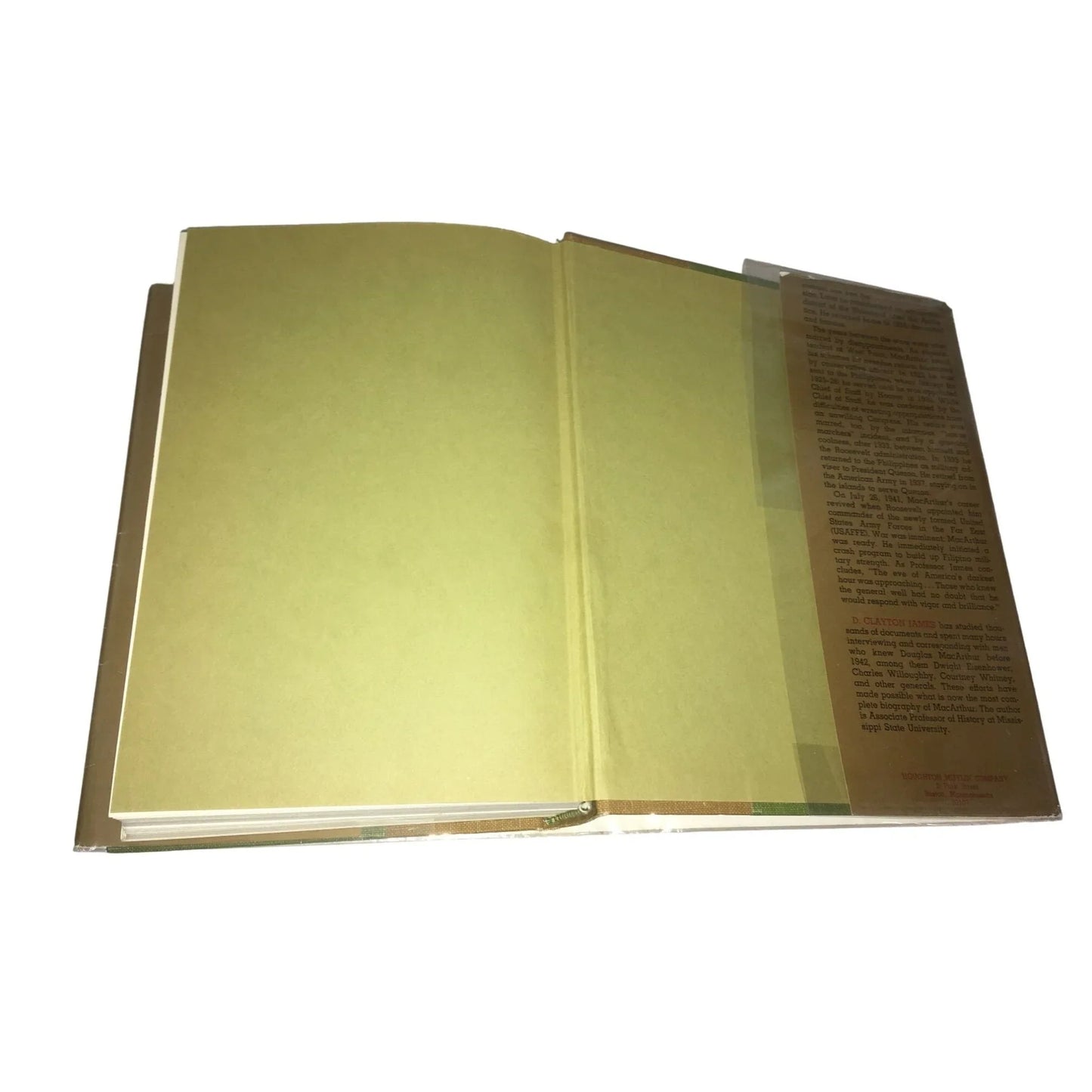 The Years of MacArthur Volume 1: 1880-1941 Hardcover book by D. Clayton James - A+ Stuff