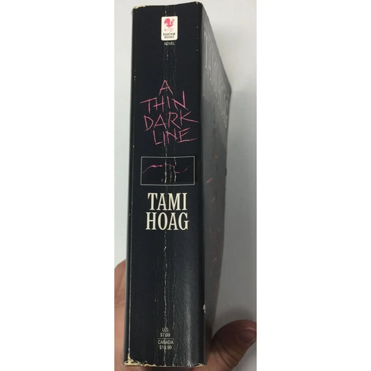 A Thin Dark Line by Tami Hoag Paperback Book - A+ Stuff