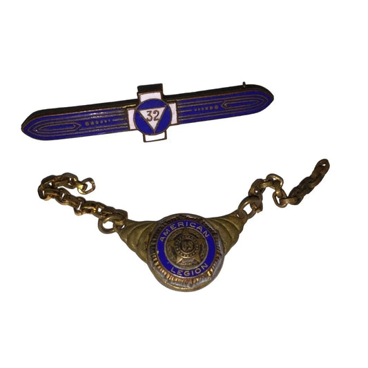 Vintage Blue & Gold American Legion Souvenirs - A+ Stuff