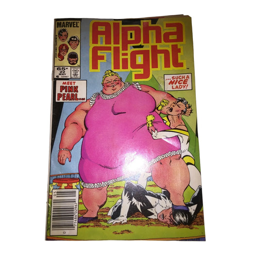 Alpha Flight # 22 Vintage Marvel Comic Book - A+ Stuff