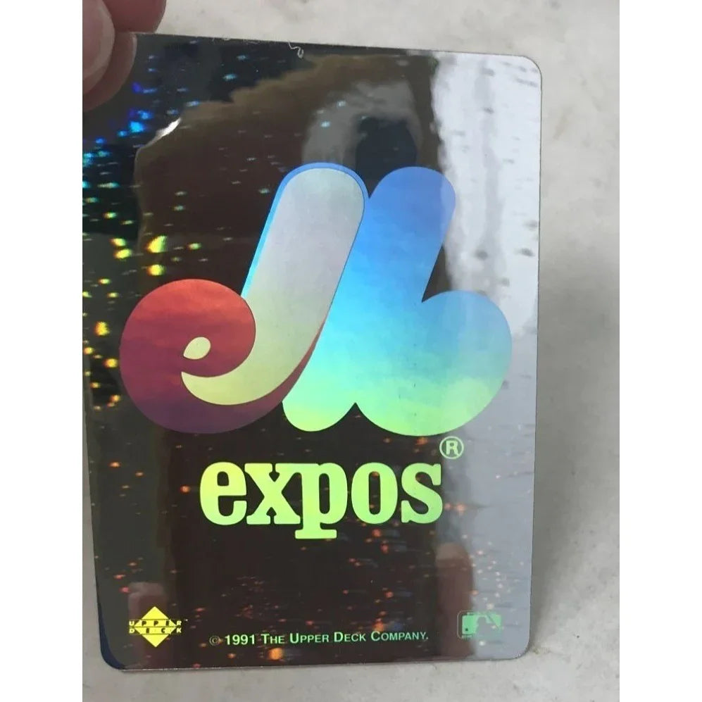 Vintage 1991 Upper Deck Montreal Expos Team Hologram Collectible Card/Sticker - A+ Stuff