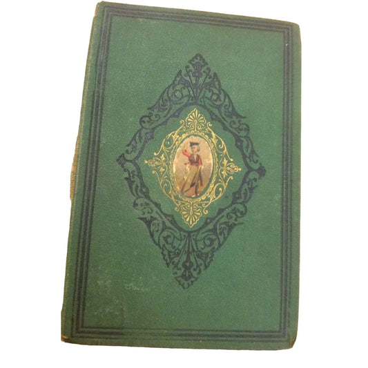 Helen's Fault - Antique Book with Diamond Decorated Cover- Binding coming apart - A+ Stuff