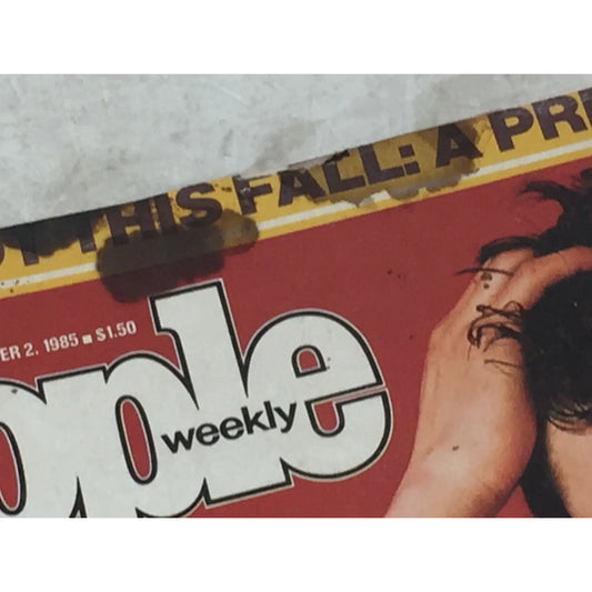 Vintage People Weekly Magazine- Madonna Weds Sean- Sept. 2 1985 - A+ Stuff