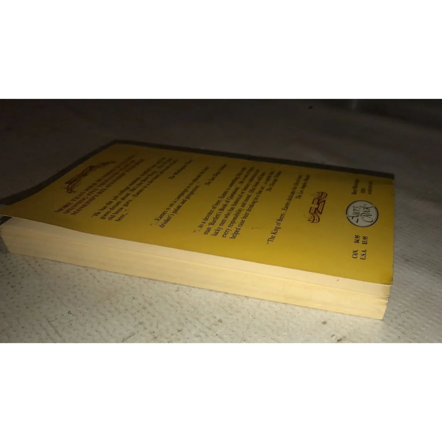 Beer Drinkers Companion Book - 5000 Years of Quotes and Anecdotes about Beer - A+ Stuff