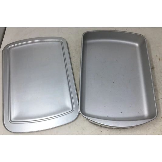 Vintage Silver Metal Lidded Baking Dish/Dessert Dish A+ Stuff A+ Stuff